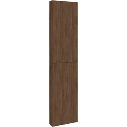 Hill Ceramic Väggskåp Unity Med Två Dörrar Valnöt Matt 40 x 12.6 x 180 cm
