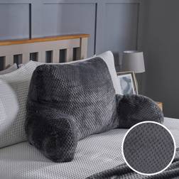 OHS Waffle Cuddle Cushion - Charcoal - Complete Decoration Pillows Grey
