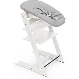 Stokke Tripp Trapp Højstol Bøg Hvid Inkl Newborn Set V2