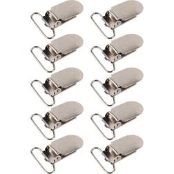 Goolrc Silver Metal Suspender Braces 25mm