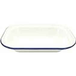 Zenker Enamel Small Oblong 22x16.5x5 cm Pie Dish