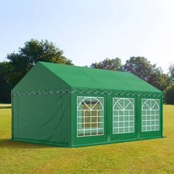Toolport Carpa Para Fiestas 3x6 m Verde Oscuro
