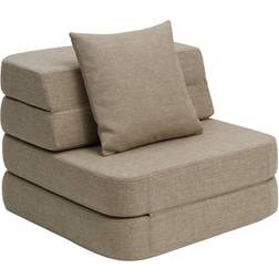 by KlipKlap 3-Fold Sofa Single Sand