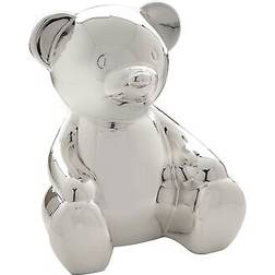 Juliana Bambino Silver Plated Teddy Bear Money Box