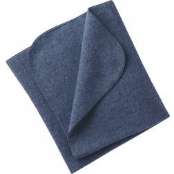 Engel Organic Uldfleece Babytæppe Navy One Size