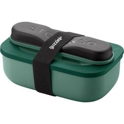Guzzini Lunch Box Set With Travel Cutlery Store&Go On The Go - Mauve Matlåda