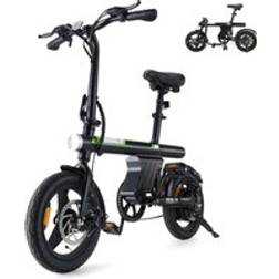 iScooter U1 Foldable Electric Bike 500W - Black Men's Bike