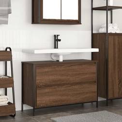 vidaXL Bathroom Basin Cabinet with Drawers 90 x 34.5 x 60 cm