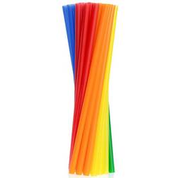 Godan Sugrör Tjocka Olika Färger 200-pack