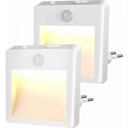 Cyslmuk 2-Piece Kids Socket Night Light