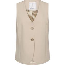 Co'Couture Väst VolaCC Curve Vest - Beige