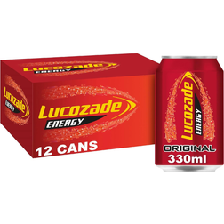 Lucozade Energy Drink Original 12x330ml Multipack
