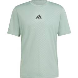 adidas Power 3-Stripes T-Shirt - Mint/Schwarz
