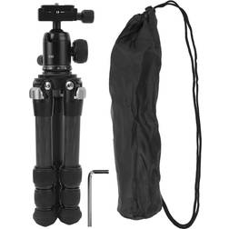 Konnwei Carbon Fiber Travel Tripod with 30mm Ball Head