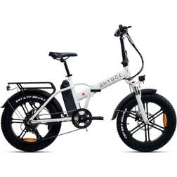 Hygge Fällbar Fat Tyre Elcykel 48V 14Ah Heron Vit