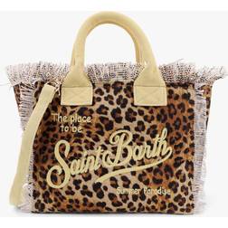 MC2 Saint Barth Colette Handbag - Sand Leopard Print