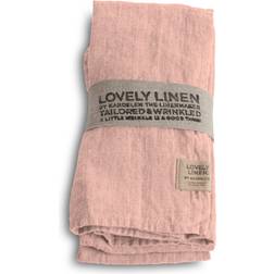 Lovely Linen Napkins Pack Of 4 45cm Cloth Napkin Pink