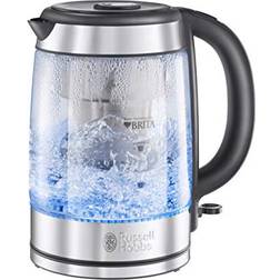 Russell Hobbs Brita Filter Purity Glass 1.5L Electric Cordless Kettle