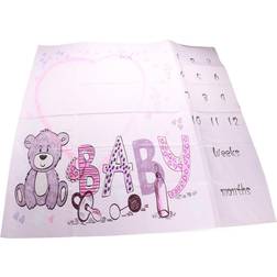 Cosy@home Baby Milestone Blanket Bear Pattern