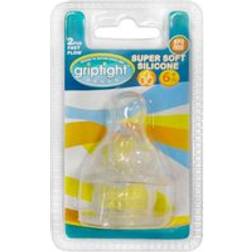 Griptight Super Soft Silicone Teats 6m Fast 2