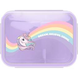 Tinka Lunchbox Unicorn Lilla Cool School