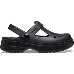 Crocs Kid's Classic Mary Jane Clog - Black