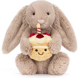 Jellycat Bashful Beige Bunny Birthday 31cm