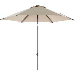 Brafab Poppi Parasoll Champagne Ø250 cm Beige