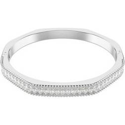 Swarovski Matrix Bangle Baguette Cut Octagon Shape - White