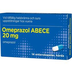 Omeprazol 20 mg 14 kapslar Kapsel