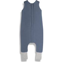 Sleepee Muslin Footed Sleeping Bag M 3-5 Years Petrol Blue