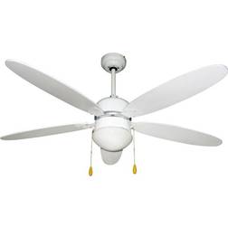 Zephir Ventilatore Da Soffitto Con Luce 5 Pale Ø 124 cm