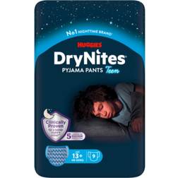 DryNites Huggies Drynites Bedwetting Pyjama Pants 13Yrs+ X9