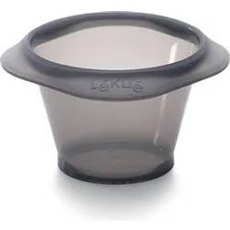 Lekue Lékué Silicone Molds Lava Cake 6-Pack Black Chocolate Mould