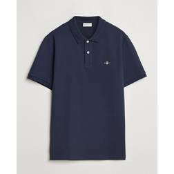 Gant Textured Polo Shirt - Blue