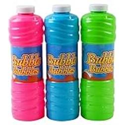 RAM ONLINE Giant 1 Litre Bubble Mixture with Wand