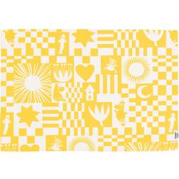 Arabia Moomin Placemat Party 31x46 cm Place Mat Yellow