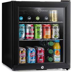 Subcold Super50 LED Mini Fridge Black 50L