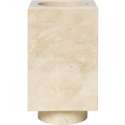 ferm LIVING Hew 21 cm Travertine Vas