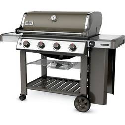 Weber Genesis II E410 GBS Smoke Grey 4 Burner Gas BBQ One Size