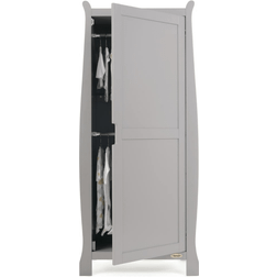 OBaby Stamford Single Wardrobe Warm Grey