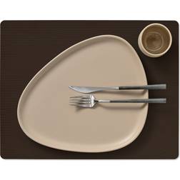 Lind DNA Corduroy Bordstablet Square L Hazel 35x45 cm Brun Bordstablett