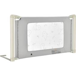Cwy 150 cm Sängledare Höjdjusterbart Sängskydd Grå