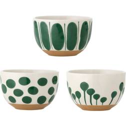 Bloomingville Linora 58 cl 3 Pieces Green Bowl