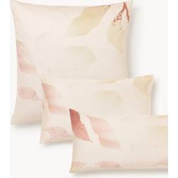 Westwing Collection Baumwollsatin Kopfkissenbezug Marino Floralem Print Örngott