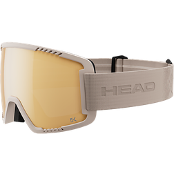 Head Contex Pro 5K Goggles Gold Sand Large