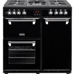 Stoves Ellingwood 90DFT Dual Fuel Range Cooker Black