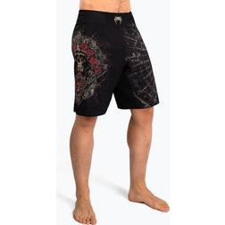 Venum Santa Muerte 5.0 Fight Shorts Musta Kulta