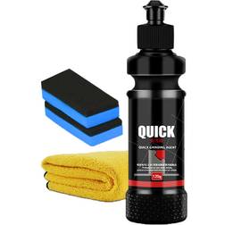 Grandado Car Polish Wax With Sponge Wipe