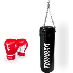 Thunder Fitness Boxningssäck Och Boxhandskar Set För Barn 6 Oz